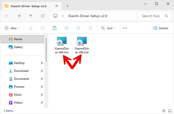 Xiaomi Driver Setup Open