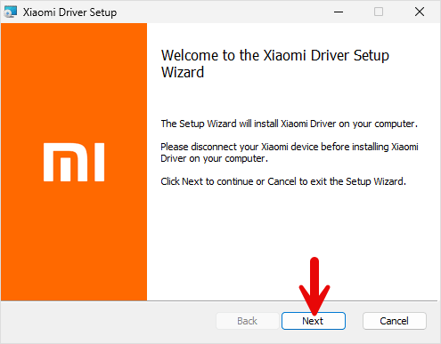 Xiaomi Driver Setup
